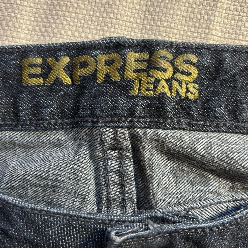 2/$30’Express Dark Wash Denim 5 Pocket Jeans Size 10